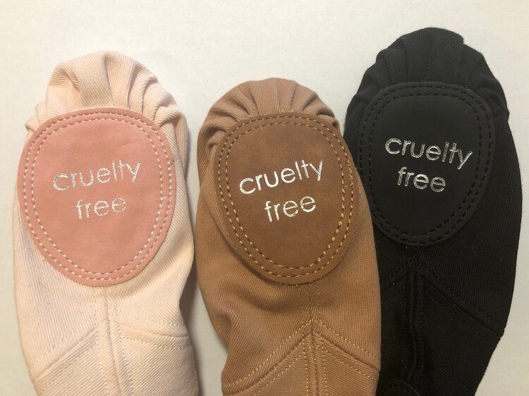 Cynthia Vegan Ballet Slippers - REBELLE - Dance Like a Vegan