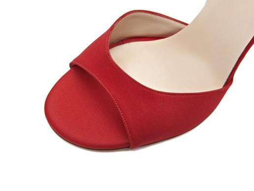 Classico - Red Satin - Dance Like a Vegan