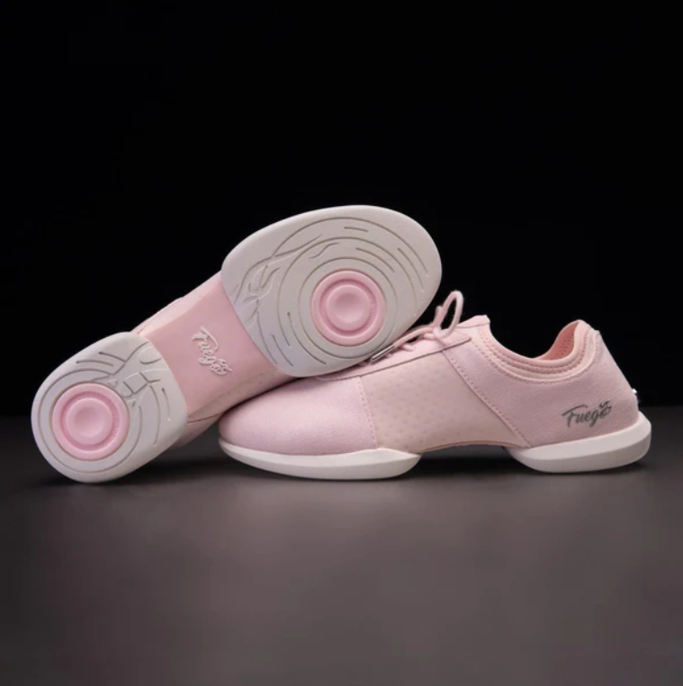 Fuego Pink Split Sole - Dance Like a Vegan